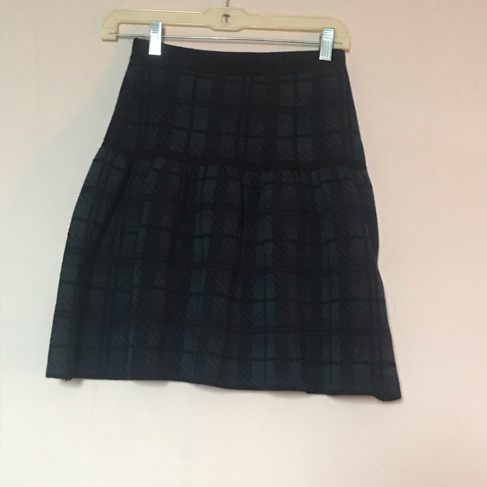 Cynthia Rowley plaid mini skirt